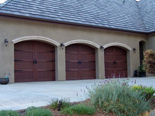 Steel Garage Door In Carriage House Style